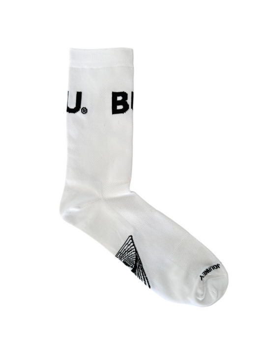 Signature White Socks
