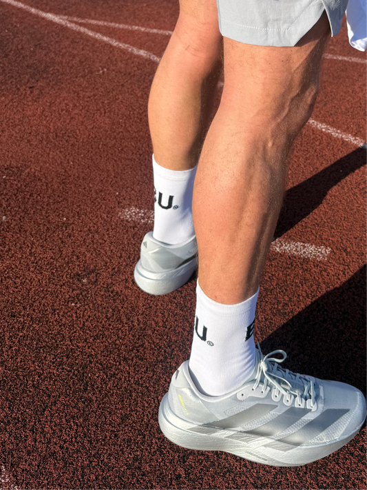 Signature White Socks
