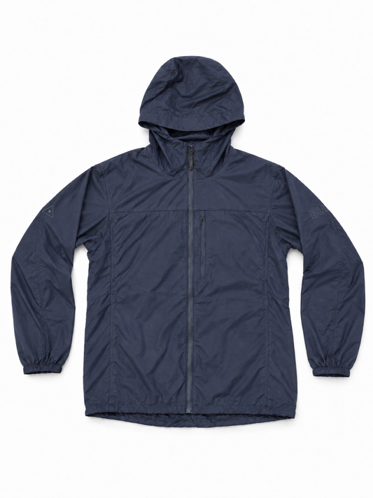 Navy running jacket